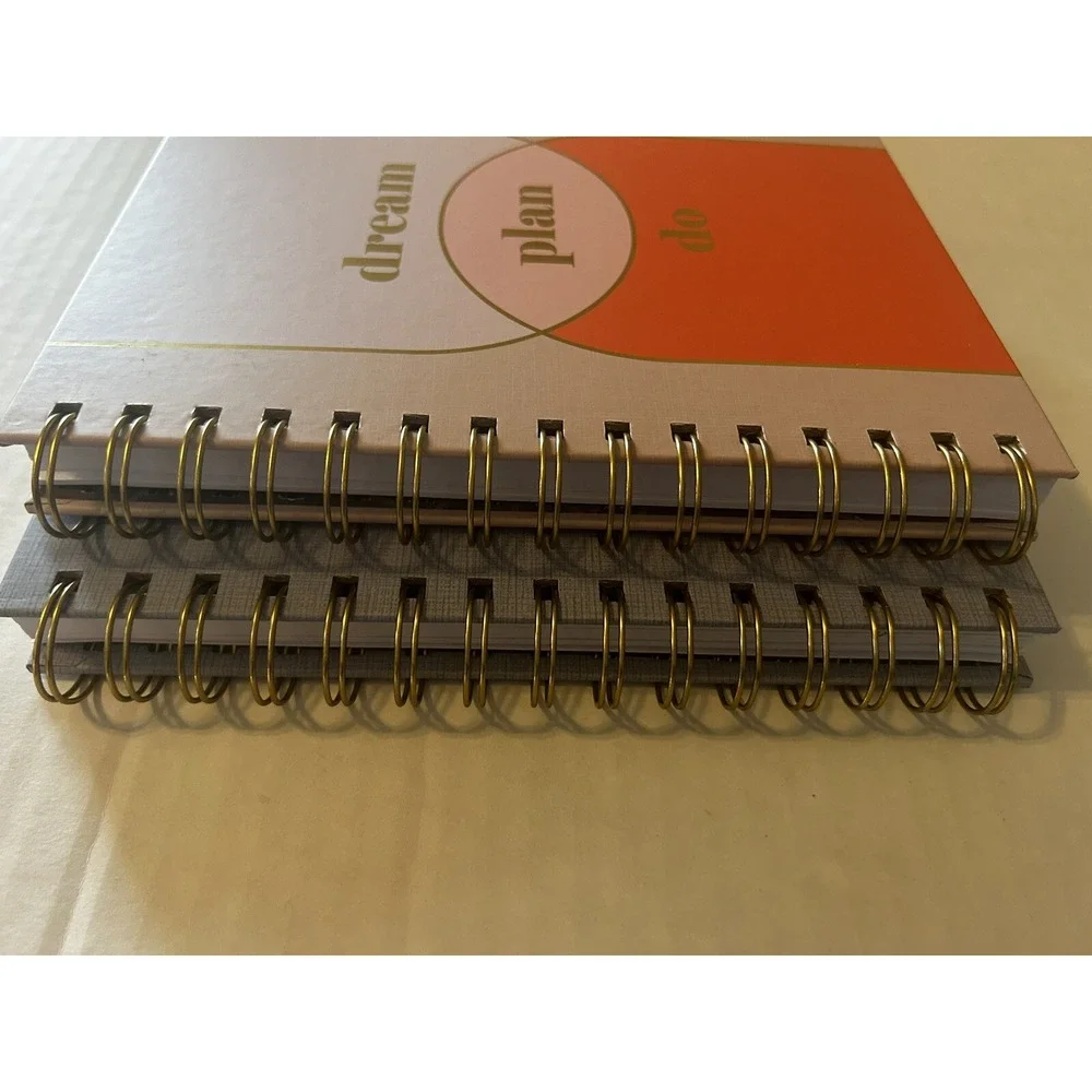 Caliber Hard Cover Journals Lot Of 2 ‎ 200 Lined Pages 8